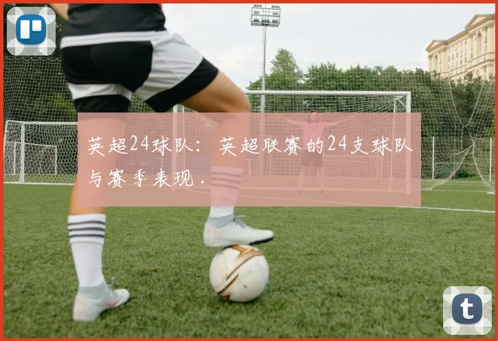 英超24球队:英超联赛的24支球队与赛季表现 .