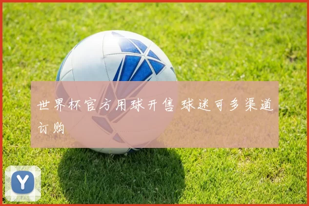 世界杯官方用球开售 球迷可多渠道订购
